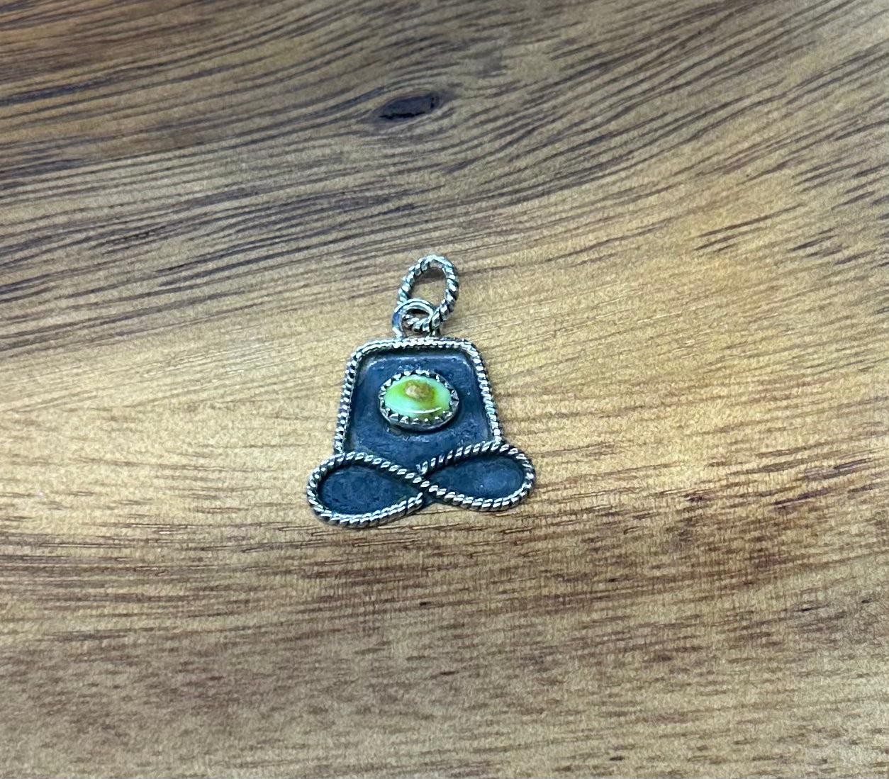 Palomino Variscite Hat Pendant